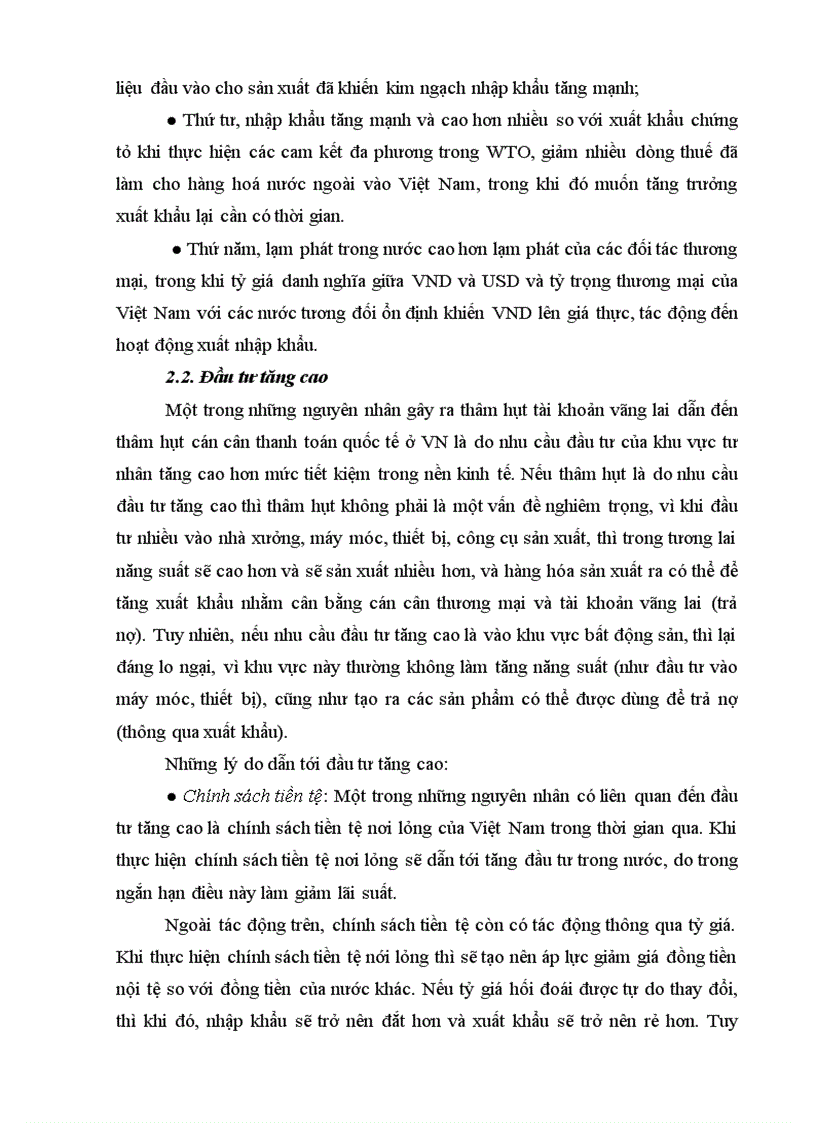 image for page Cán cân thanh toán của Việt Nam và các nguyên nhân giải pháp cho sự thâm hụt cán cân thương mại quốc tế của Việt Nam