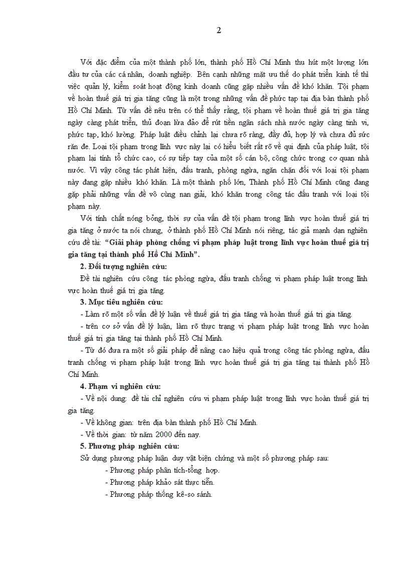 image for page Giải pháp phòng chống vi phạm pháp luật trong lĩnh vực hoàn thuế giá trị gia tăng tại thành phố Hồ Chí Minh