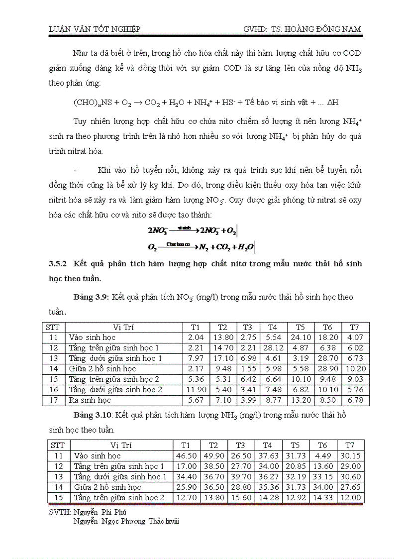 image for page Khảo sát và đánh giá hệ thống xử lý nước thải khu công nghiệp phước hiệp