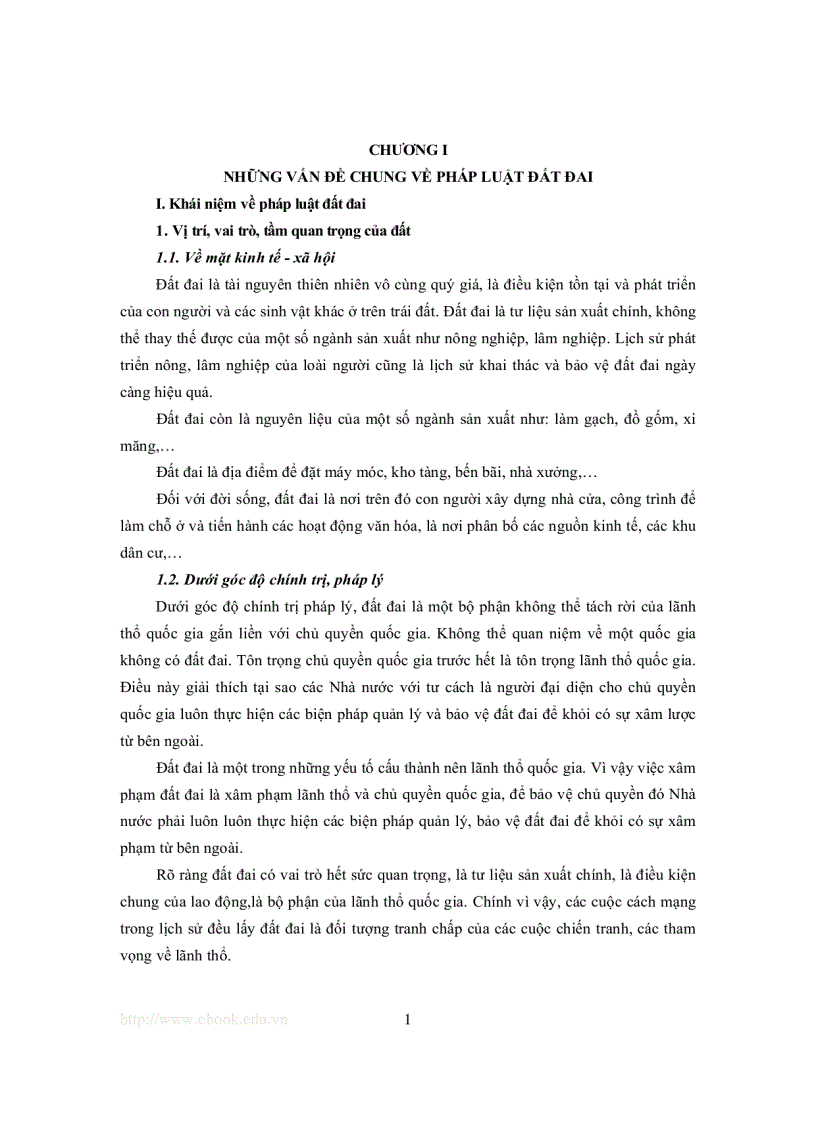 image for page Giáo trình pháp luật đất đai