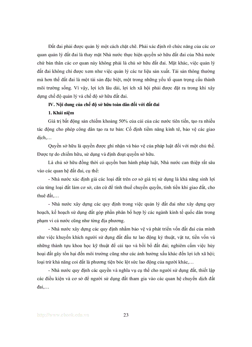 image for page Giáo trình pháp luật đất đai