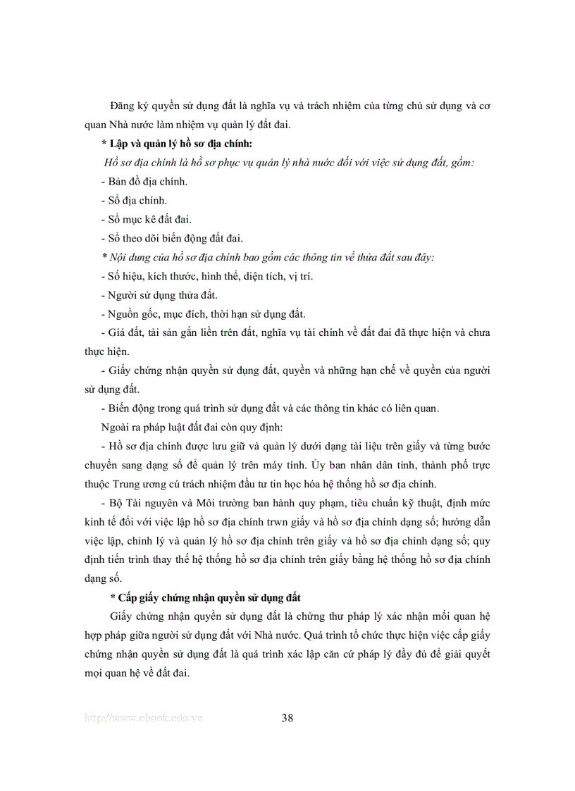 image for page Giáo trình pháp luật đất đai