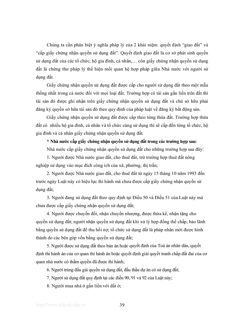 image for page Giáo trình pháp luật đất đai