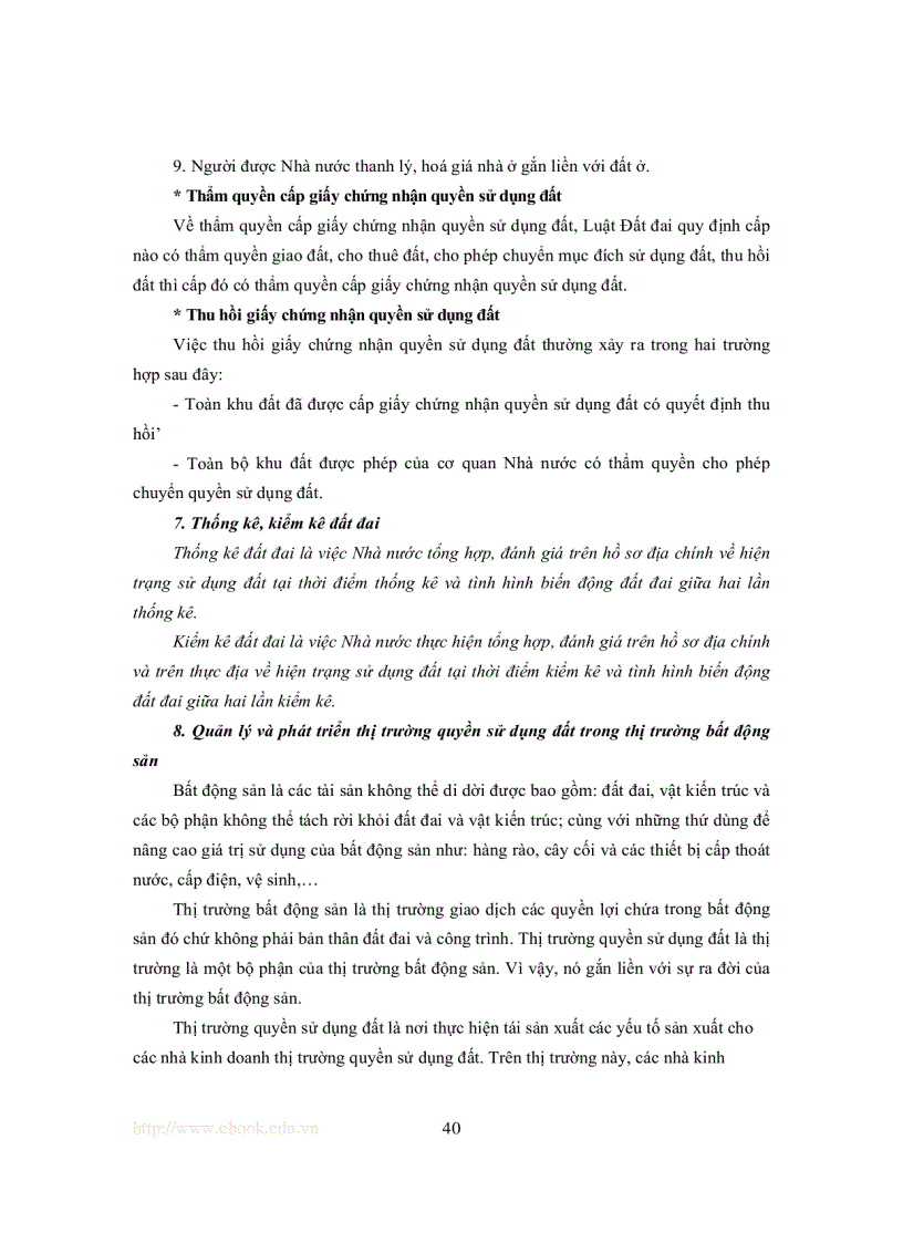 image for page Giáo trình pháp luật đất đai