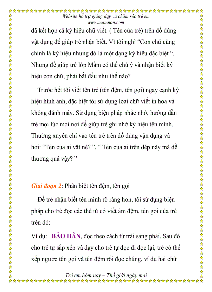 image for page Một số biện pháp bước đầu cho trẻ 3 4 tuổi làm quen với chữ viết