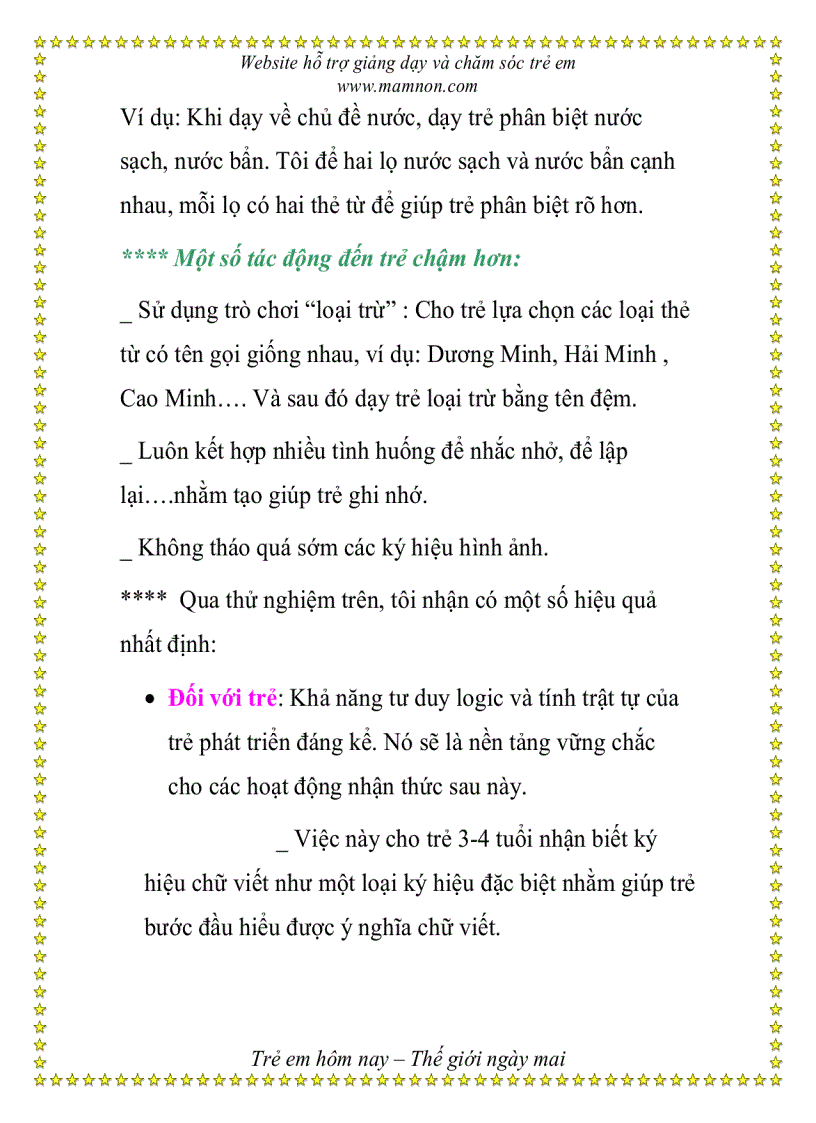 image for page Một số biện pháp bước đầu cho trẻ 3 4 tuổi làm quen với chữ viết