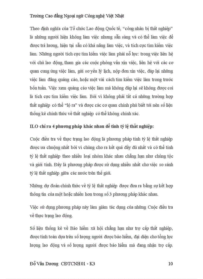 image for page Vấn đề thất nghiệp của sinh viên sau khi ra trường