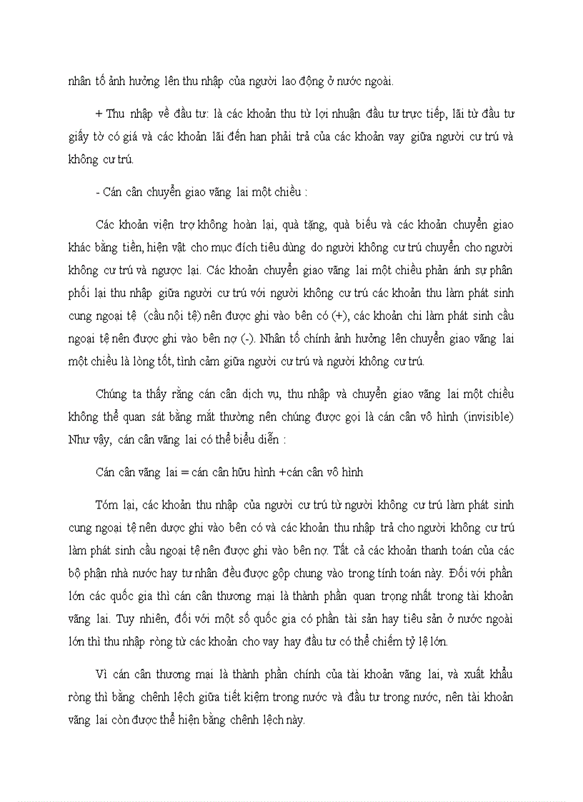 image for page Cán cân thanh toán của Thái Lan