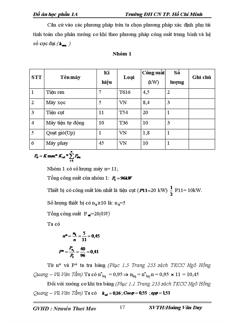image for page Thiết kế hệ thống cung cấp điện cho phân xưởng cơ khí của liên hợp hóa chất