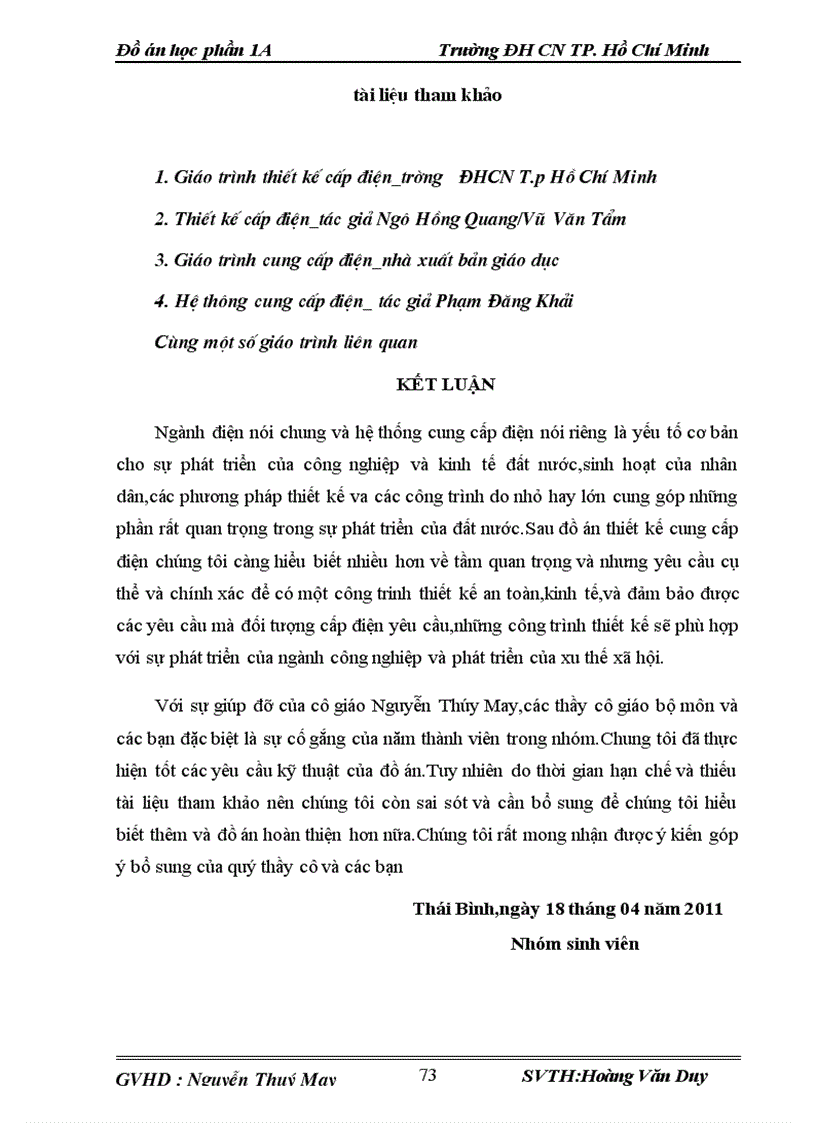 image for page Thiết kế hệ thống cung cấp điện cho phân xưởng cơ khí của liên hợp hóa chất