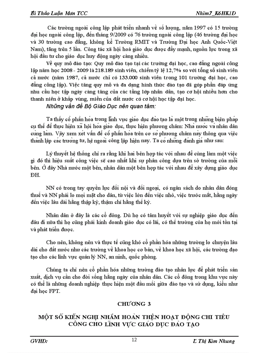 image for page Đánh giá hoạt động chi tiêu công trong lĩnh vực giáo dục đào tạo ở Việt Nam hiện nay