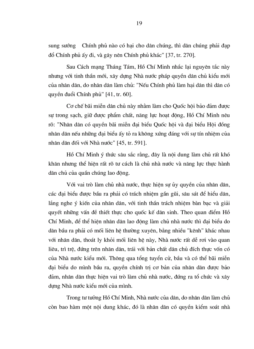 image for page Tư tưởng Hồ Chí Minh về bản chất dân chủ của Nhà nước xã hội chủ nghĩa và sự vận dụng trong đổi mới tổ chức hoạt động của Hội đồng nhân dân các cấp ở Nghệ An hiện nay