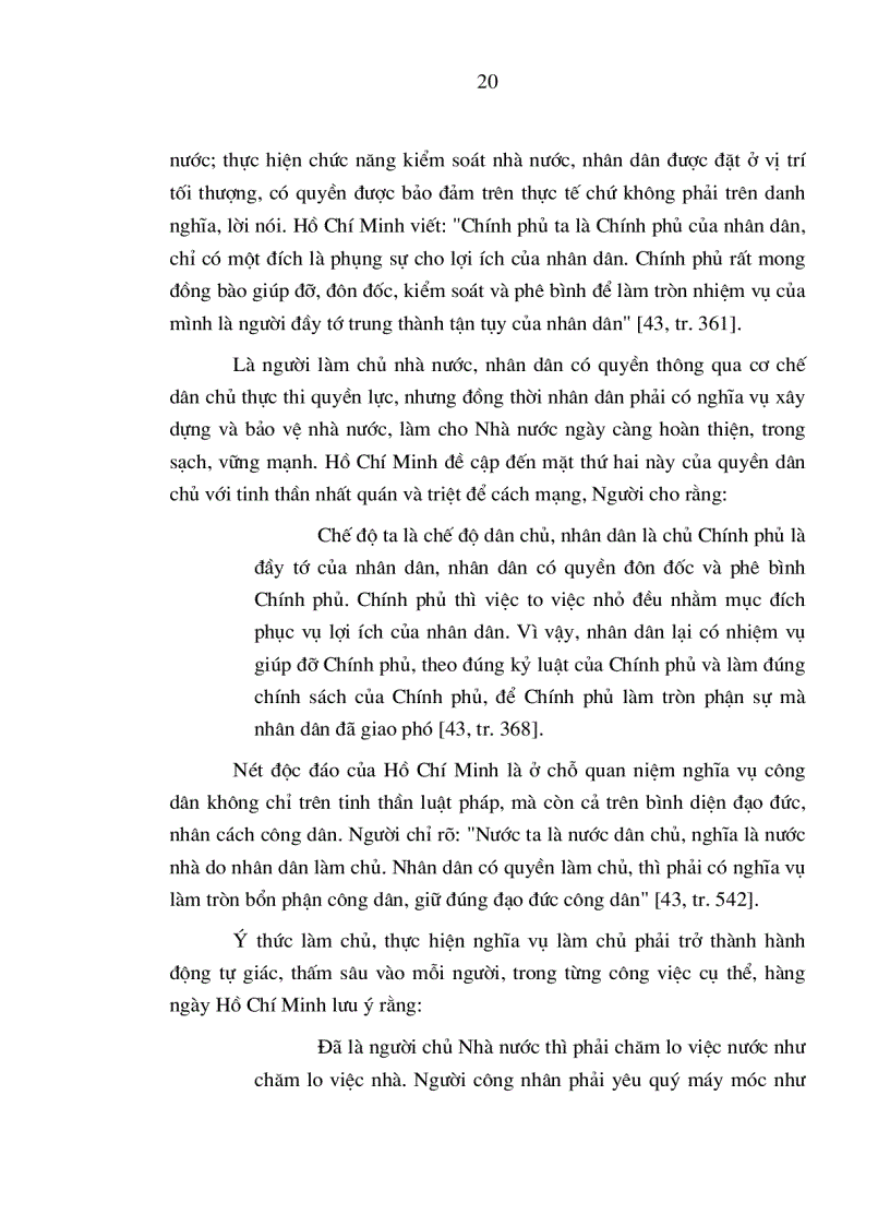 image for page Tư tưởng Hồ Chí Minh về bản chất dân chủ của Nhà nước xã hội chủ nghĩa và sự vận dụng trong đổi mới tổ chức hoạt động của Hội đồng nhân dân các cấp ở Nghệ An hiện nay