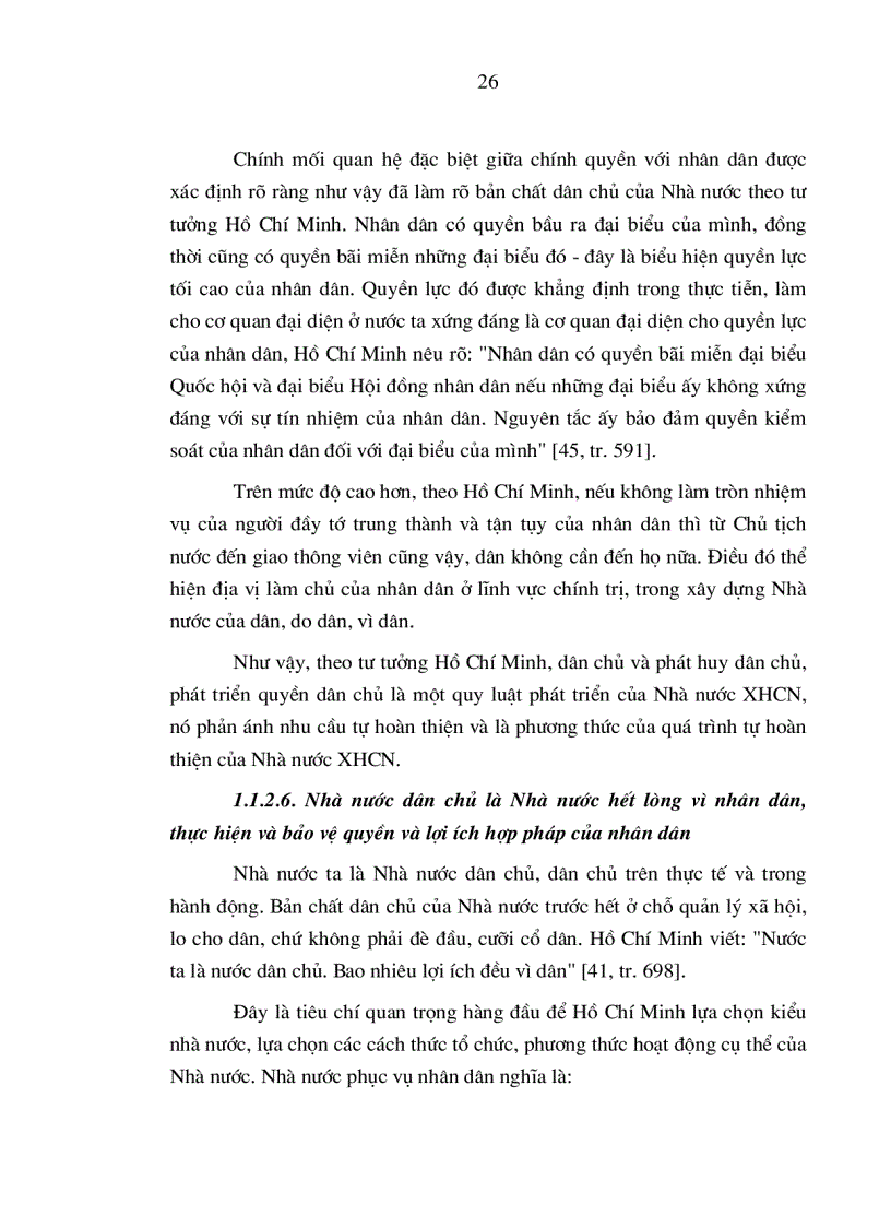 image for page Tư tưởng Hồ Chí Minh về bản chất dân chủ của Nhà nước xã hội chủ nghĩa và sự vận dụng trong đổi mới tổ chức hoạt động của Hội đồng nhân dân các cấp ở Nghệ An hiện nay