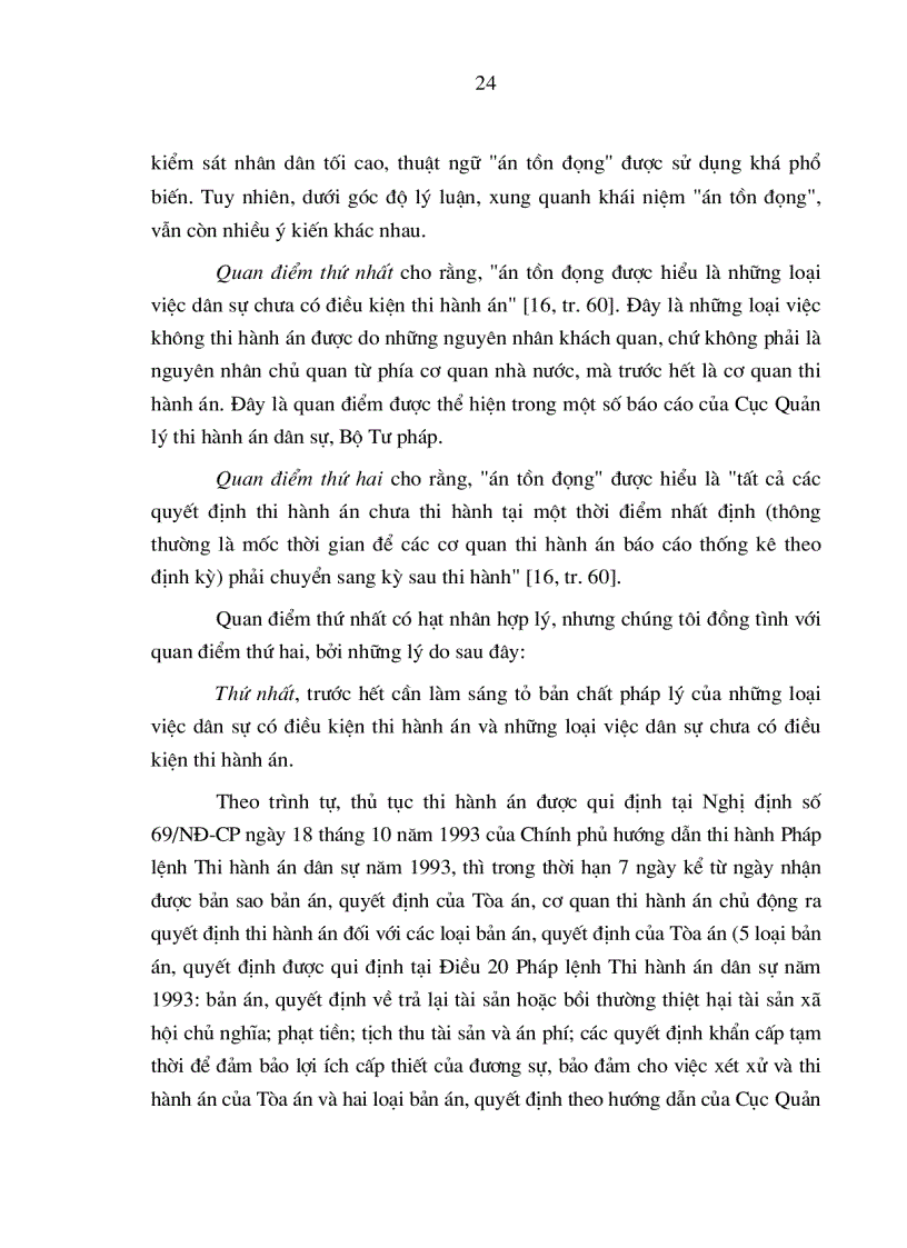 image for page Cơ sở lý luận và thực tiễn khắc phục án tồn đọng trong thi hành án dân sự ở Việt Nam hiện nay