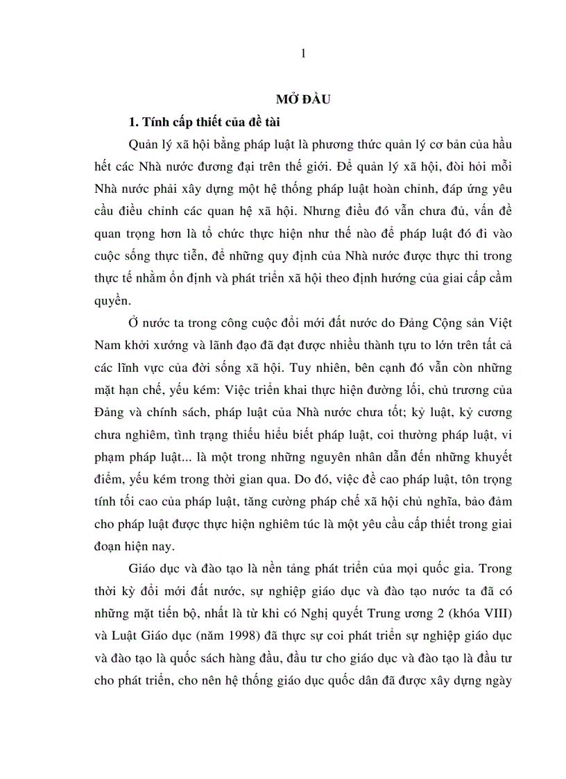 image for page Thực hiện pháp luật về giáo dục và đào tạo ở tỉnh Bình Định hiện nay