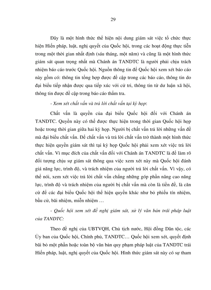 image for page Giám sát của Quốc hội đối với hoạt động xét xử của Tòa án nhân dân ở Việt Nam hiện nay