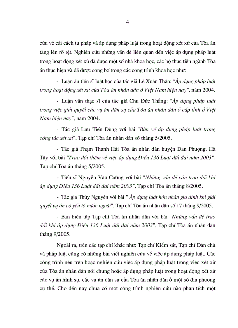 image for page Nâng cao chất lượng áp dụng pháp luật trong việc giải quyết các tranh chấp quyền sử dụng đất tại Tòa án nhân dân ở nước ta hiện nay