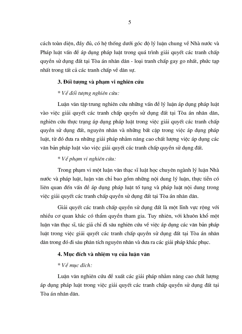 image for page Nâng cao chất lượng áp dụng pháp luật trong việc giải quyết các tranh chấp quyền sử dụng đất tại Tòa án nhân dân ở nước ta hiện nay