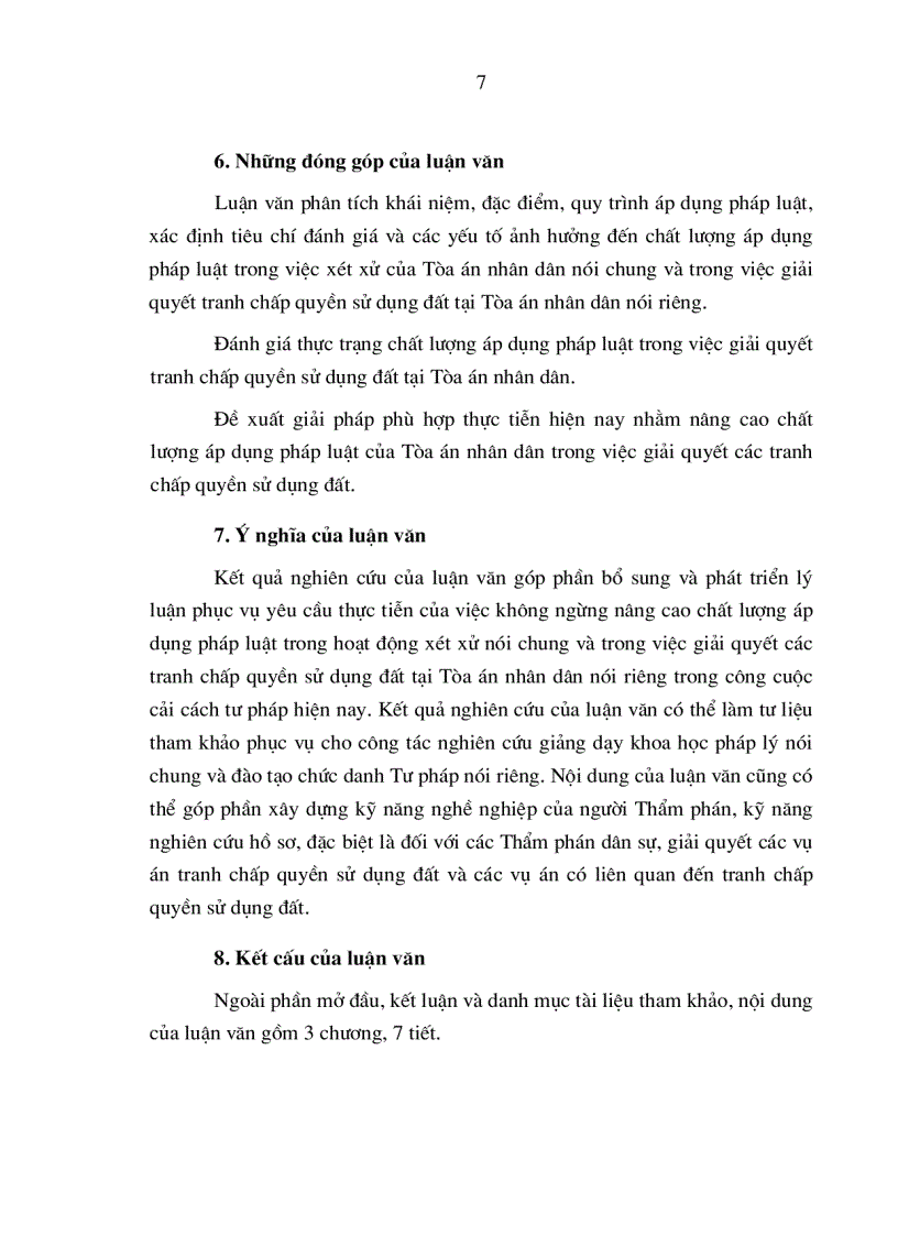 image for page Nâng cao chất lượng áp dụng pháp luật trong việc giải quyết các tranh chấp quyền sử dụng đất tại Tòa án nhân dân ở nước ta hiện nay