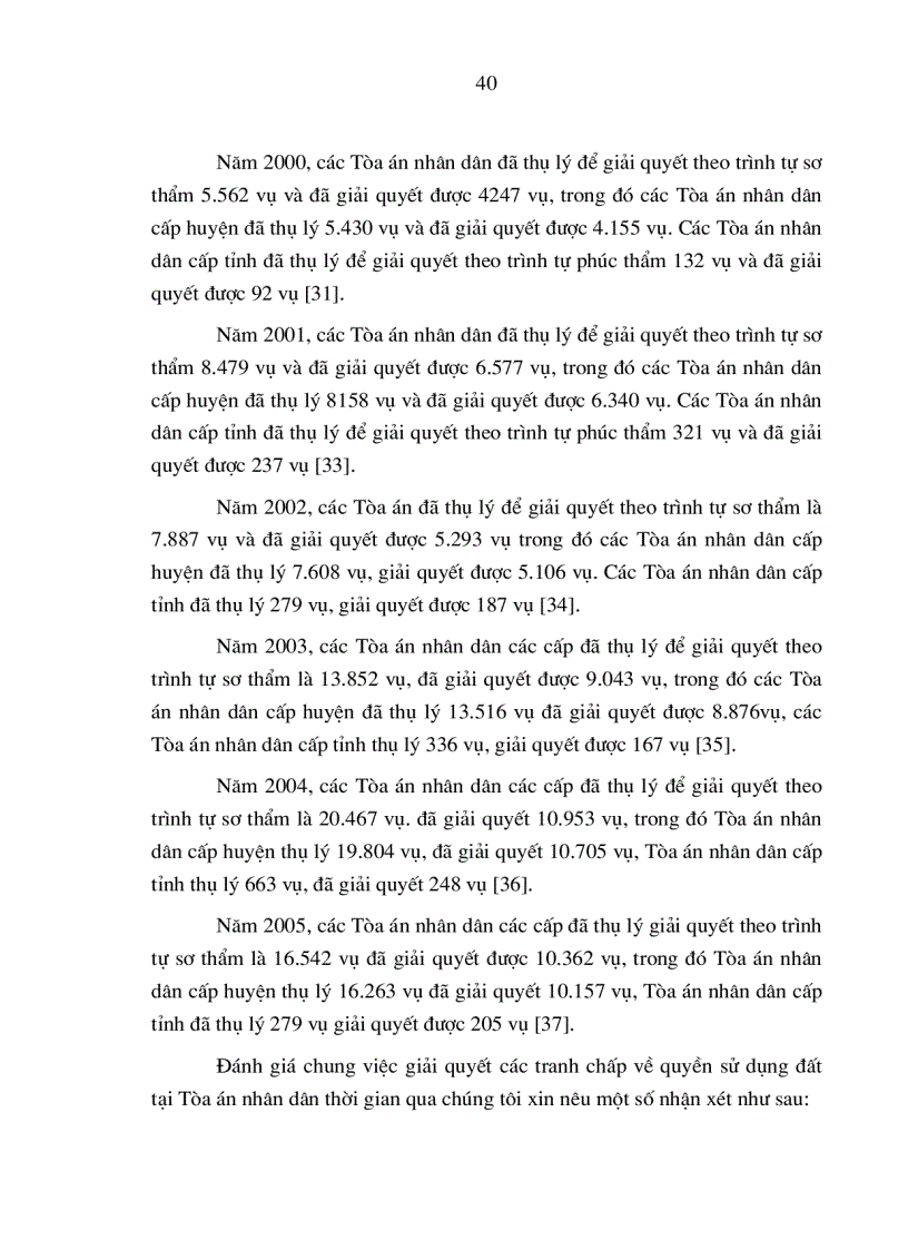 image for page Nâng cao chất lượng áp dụng pháp luật trong việc giải quyết các tranh chấp quyền sử dụng đất tại Tòa án nhân dân ở nước ta hiện nay