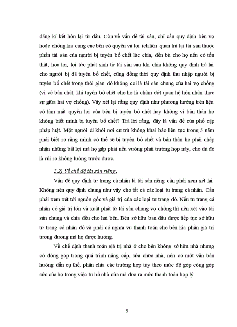 image for page Tìm hiểu những vướng mắc bất cập và hướng hoàn thiện quy định của luật hôn nhân và gia đình về chế độ tài sản vợ chồng