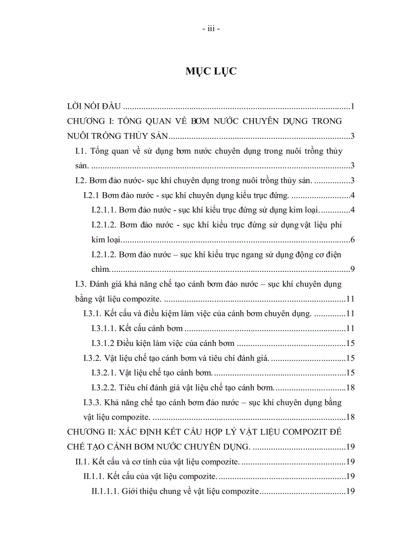 image for page Xác định cấu tạo lớp và thành phần mat nhựa hợp lý để chế tạo cánh bơm nước chuyên dụng cho nuôi trồng thủy sản từ vật liệu compozite