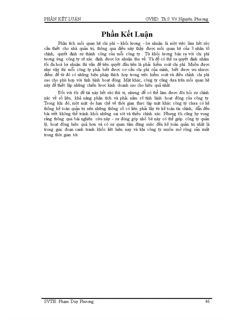 image for page Phân tích mối quan hệ giữa chi phí khối lượng lợi nhuận tại công ty cổ phần dược phẩm an giang