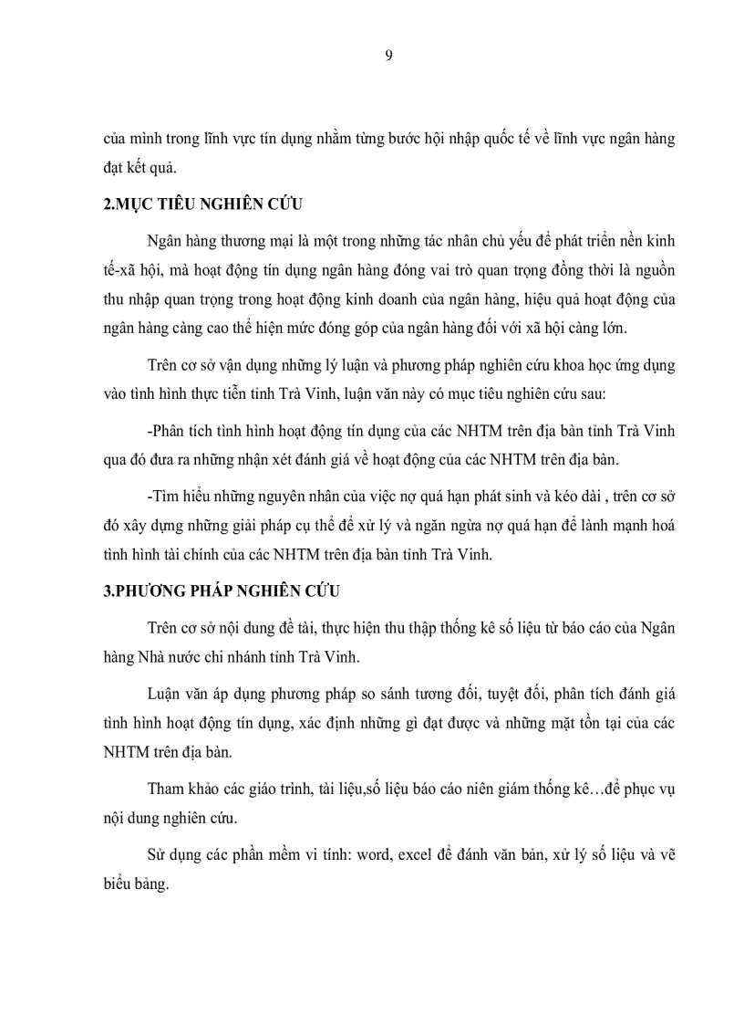 image for page Giải pháp xử lý và ngăn ngừa nợ quá hạn của các ngân hàng thương mại trên địa bàn tỉnh Trà Vinh