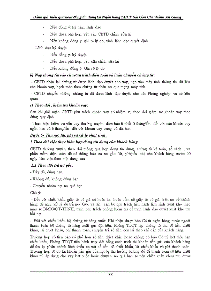 image for page Đánh giá hiệu quả hoạt động tín dụng tại ngân hàng thương mại cổ phần sài gòn chi nhánh an giang