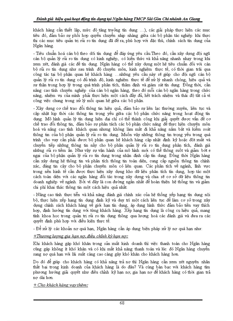 image for page Đánh giá hiệu quả hoạt động tín dụng tại ngân hàng thương mại cổ phần sài gòn chi nhánh an giang