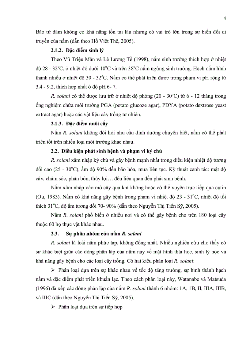 image for page KHẢO SÁT SỰ ĐA DẠNG DI TRUYỀN CỦA NẤM Rhizoctonia solani GÂY BỆNH TRÊN CÂY BÔNG VẢI Ở VIỆT NAM