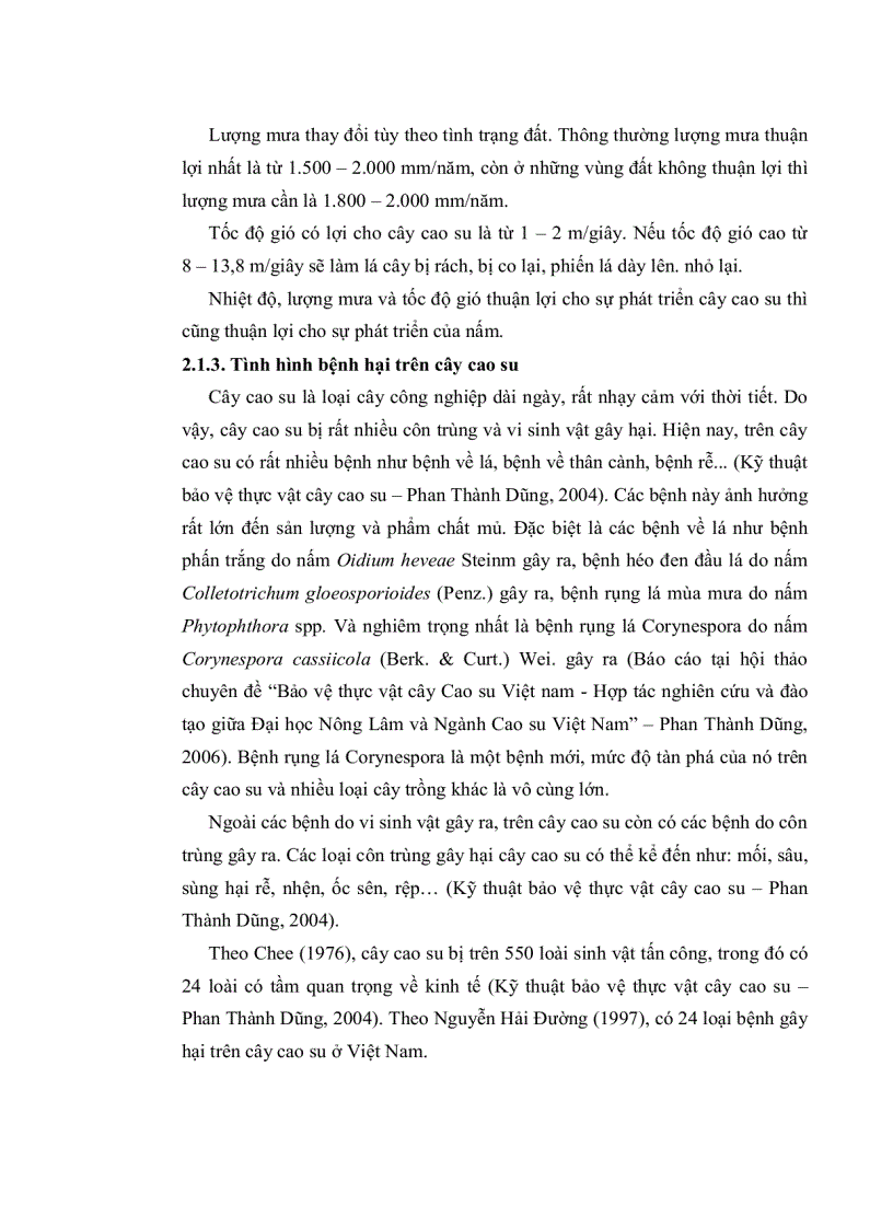 image for page HÂN TÍCH ĐA DẠNG DI TRUYỀN QUẦN THỂ NẤM Corynespora cassiicola Berk Curt Wei GÂY BỆNH TRÊN CÂY CAO SU Hevea brasiliensis Muell Arg TẠI LAI KHÊ BẾN CÁT BÌNH DƯƠNG BẰNG PHƯƠNG PHÁP RFLP P