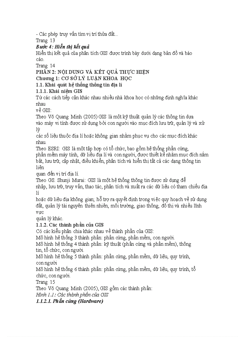 image for page Ứng dụng hệ thống thông tin địa lí GIS thành lập bản đồ tra cứu giá đất trên địa bàn phường Mỹ Long thành phố Long Xuyên tỉnh An Giang