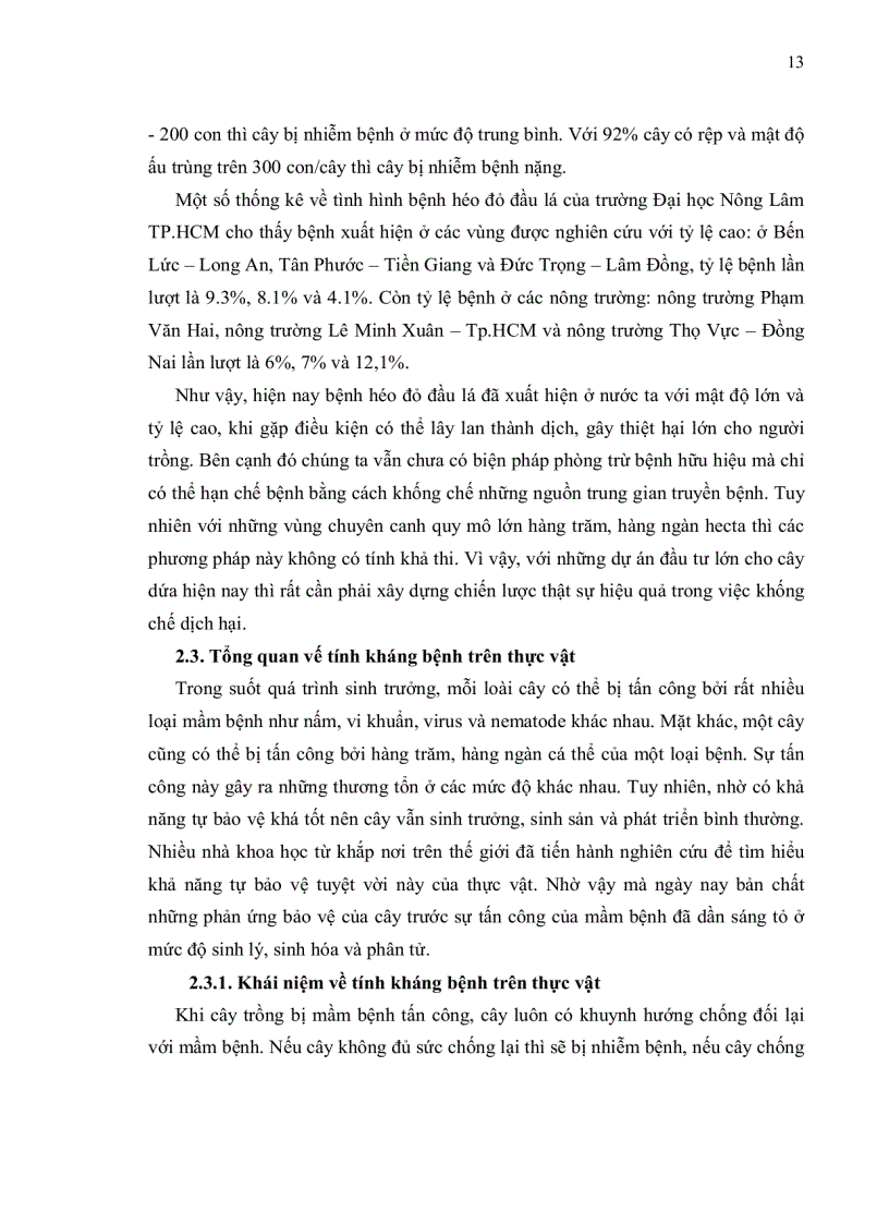 image for page Xác định gene liên quan đến tính kháng virus PMWaV gây bệnh héo đỏ đầu lá trên giống dứa Cayenne bằng phương pháp PCR thoái hoá