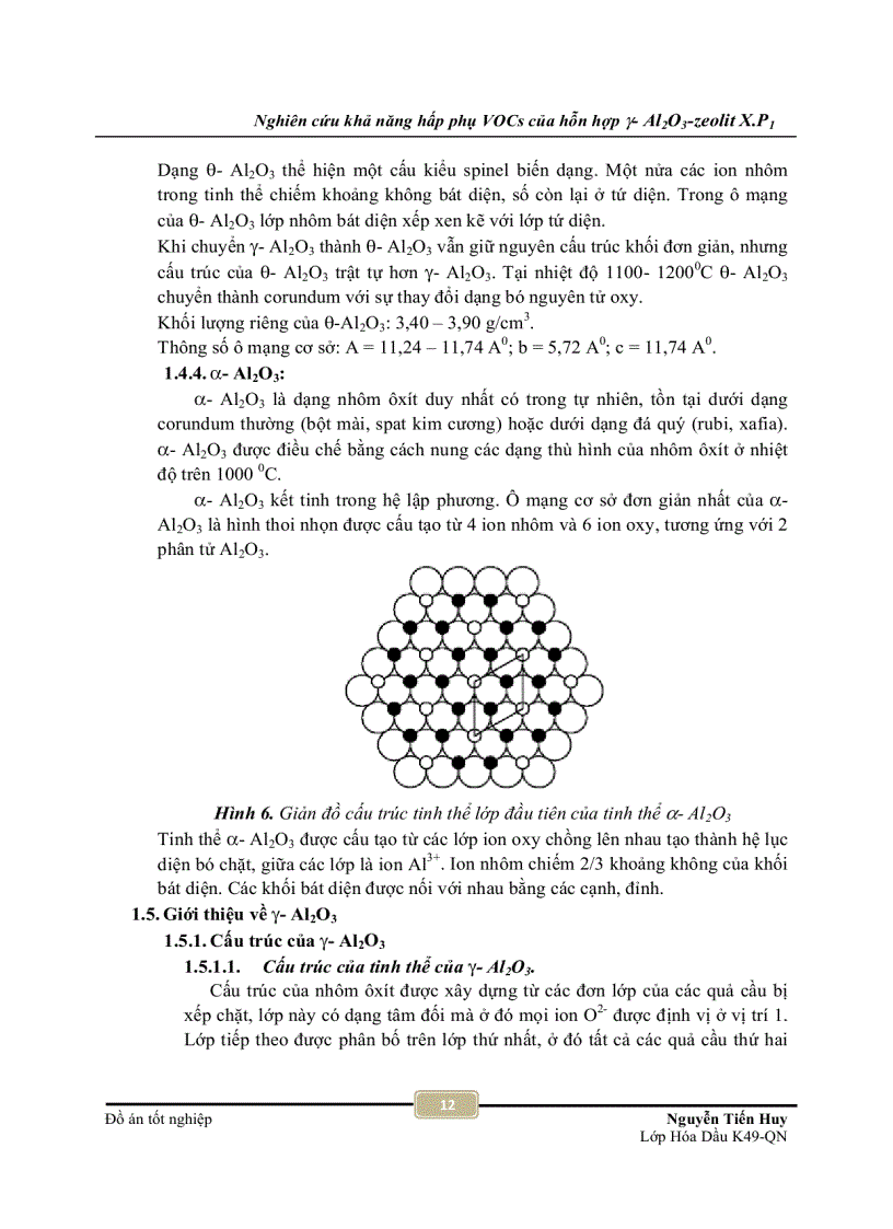 image for page Nghiên cứu khả năng hấp phụ VOCs của hỗn hợp y Al2O3 zeolit X P