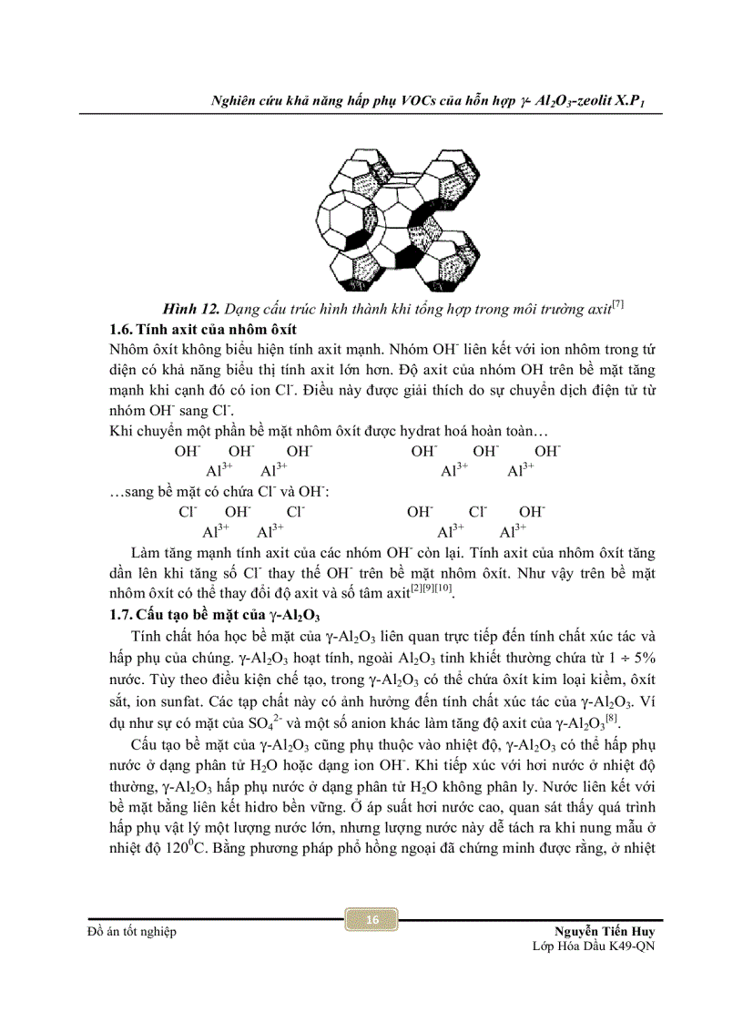 image for page Nghiên cứu khả năng hấp phụ VOCs của hỗn hợp y Al2O3 zeolit X P