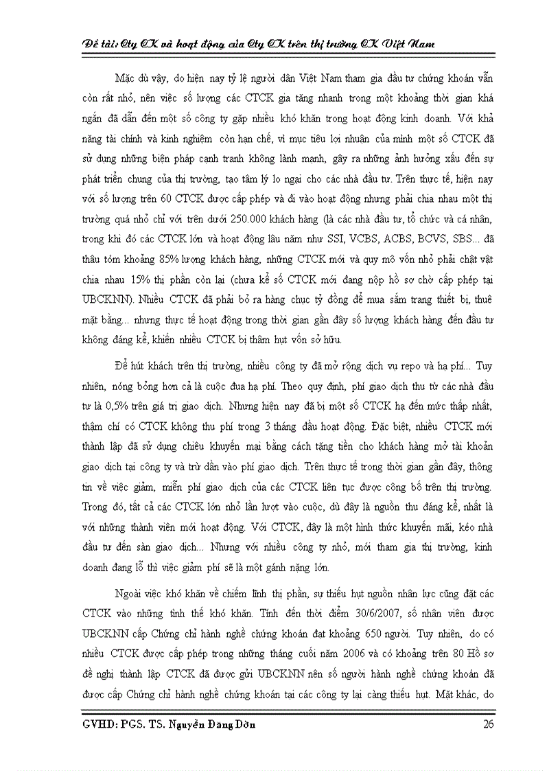 image for page Công ty chứng khoán và hoạt động của công ty chứng khoán trên thị trường chứng khoán Việt Nam