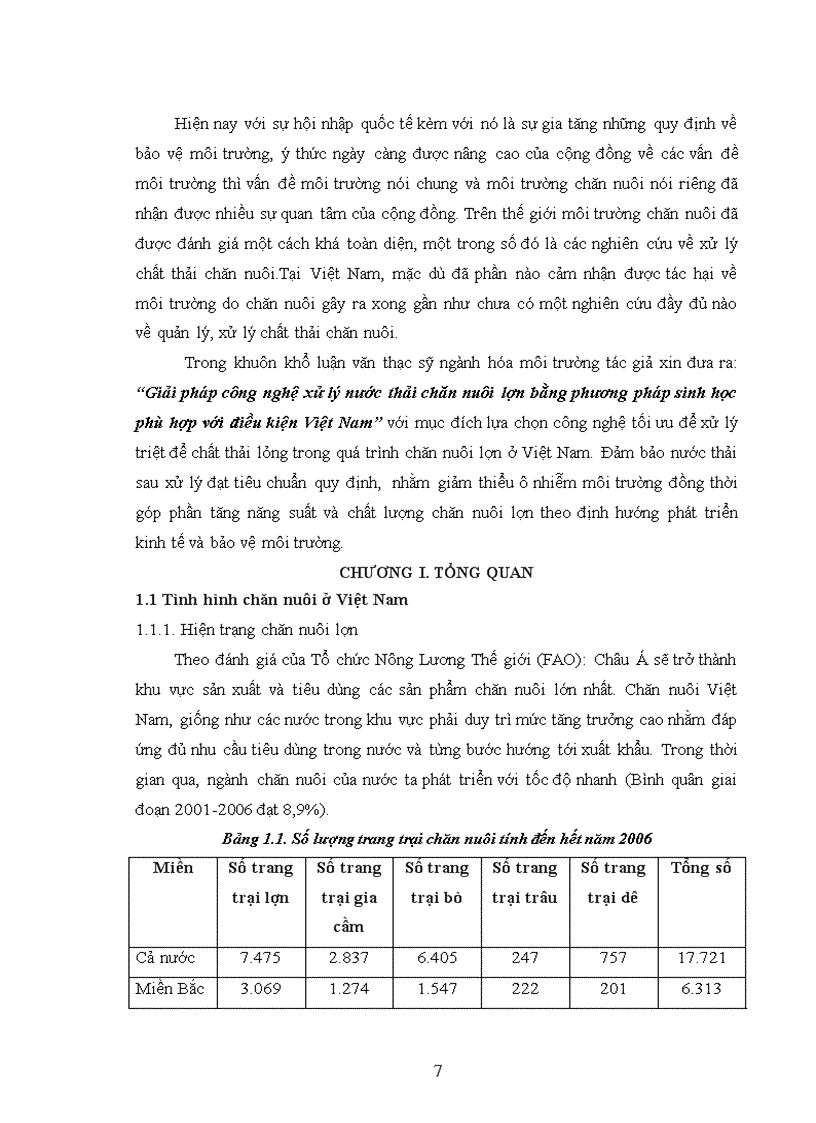 image for page Giải pháp công nghệ xử lý nước thải chăn nuôi lợn bằng phương pháp sinh học phù hợp với điều kiện Việt Nam