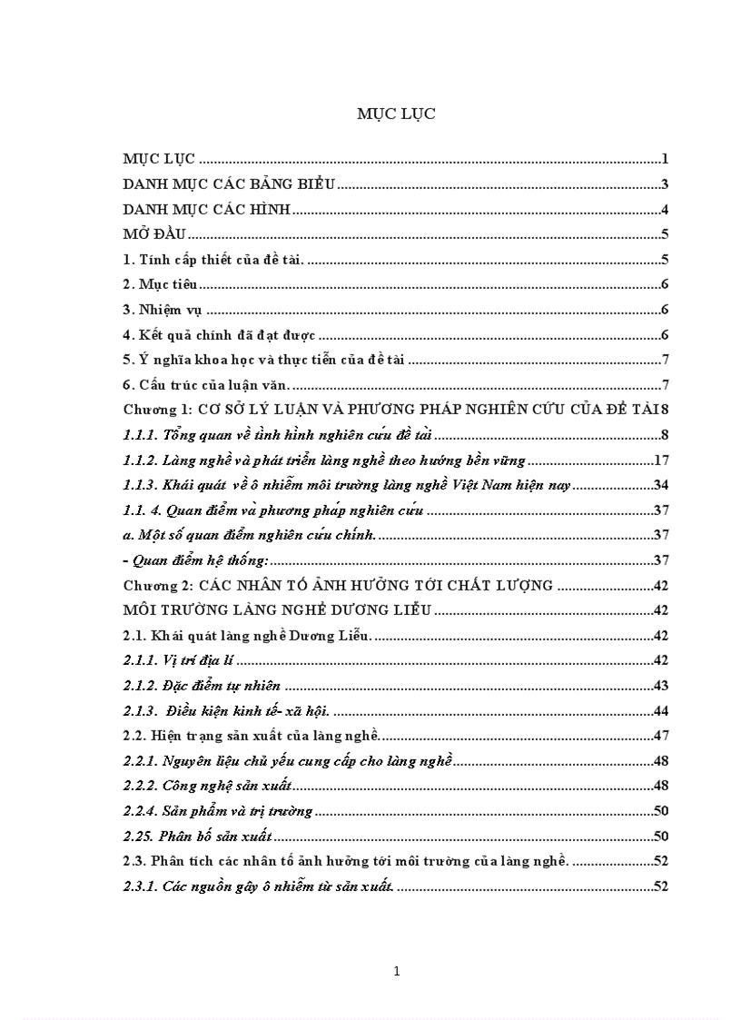 image for page Đánh giá hiện trạng ô nhiễm môi trường phục vụ phát triển bền vững làng nghề chế biến thực phẩm Dương Liễu huyện Hoài Đức thành phố Hà Nội