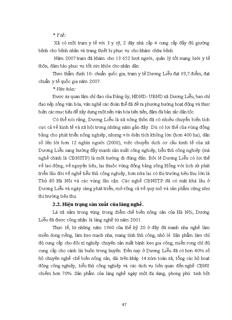 image for page Đánh giá hiện trạng ô nhiễm môi trường phục vụ phát triển bền vững làng nghề chế biến thực phẩm Dương Liễu huyện Hoài Đức thành phố Hà Nội