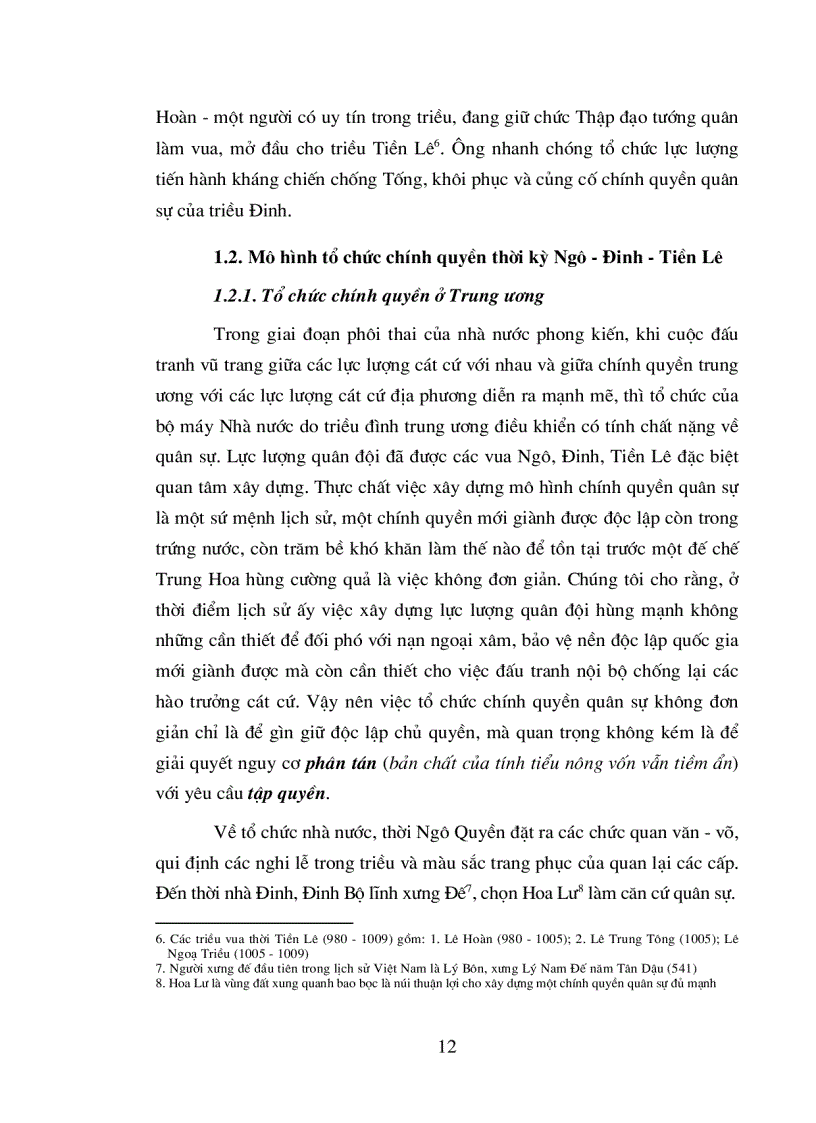 image for page Mô hình Nhà nước Việt Nam thời kỳ phong kiến