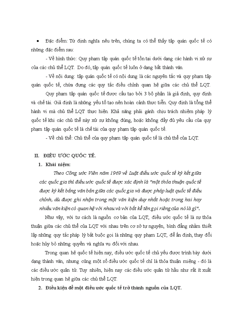 image for page Vai trò của điều ước quốc tế trong hệ thống nguồn của luật Quốc Tế