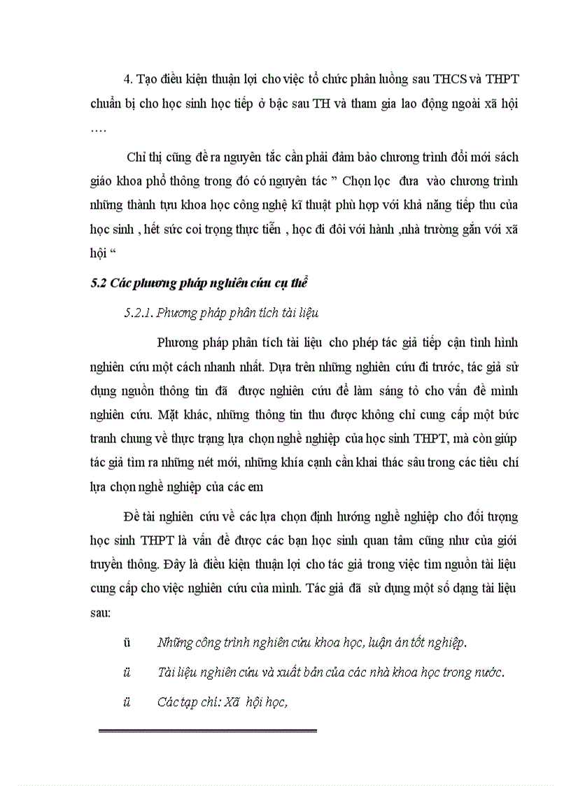 image for page Một số yếu tố tác động đến định hướng nghề nghiệp cho học sinh thpt ngoại thành hà nội