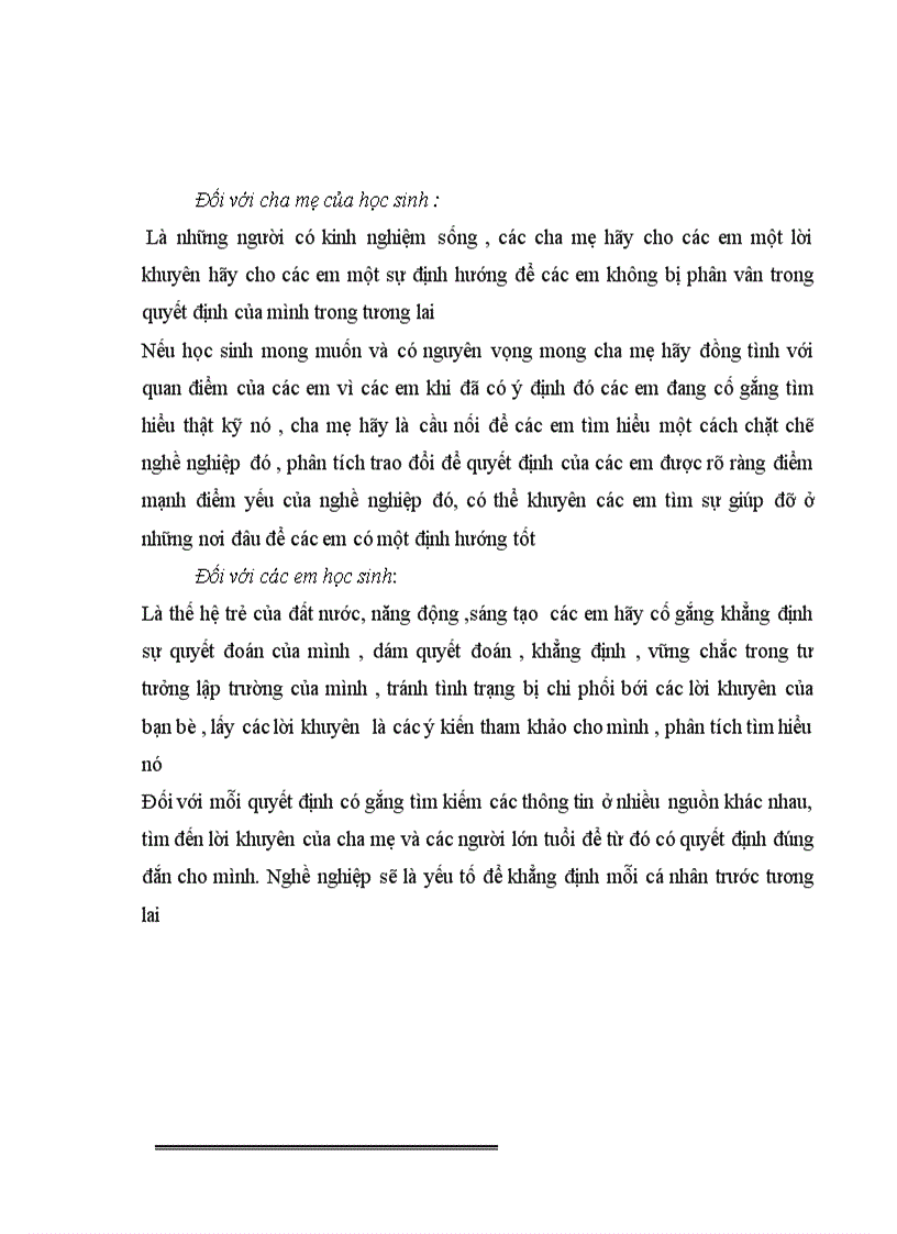 image for page Một số yếu tố tác động đến định hướng nghề nghiệp cho học sinh thpt ngoại thành hà nội