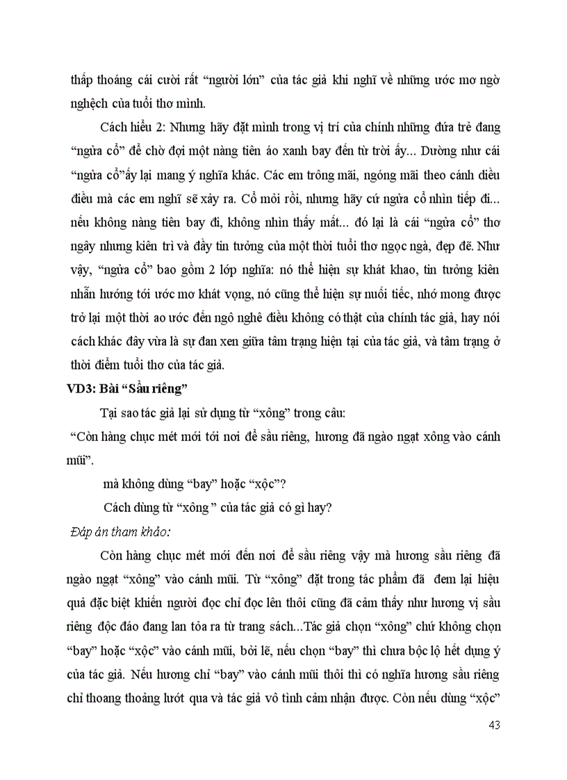 image for page Bình giá vẻ đẹp ngôn từ và xây dựng bài tập đọc hiểu giúp học sinh cảm nhận được vẻ đẹp của ngôn từ trong bài văn miêu tả lớp 4