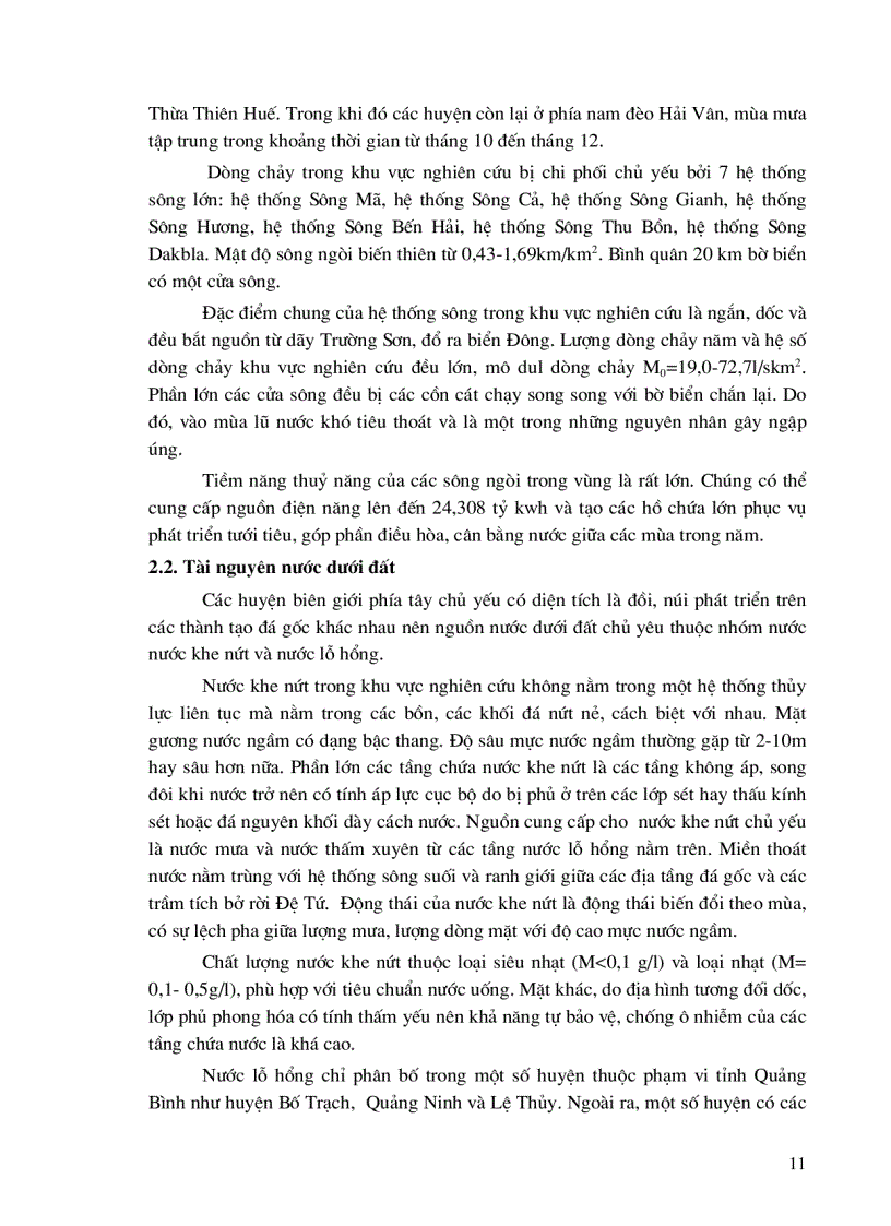 image for page Đánh giá tổng hợp tài nguyên điều kiện tự nhiên môi trường kinh tế xã hội nhằm định hướng phát triển bền vững khu vực biên giới phía tây từ Thanh Hóa đến Kontum