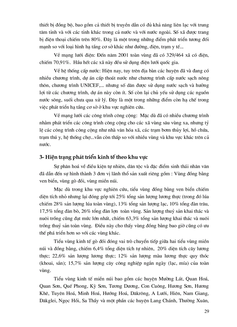 image for page Đánh giá tổng hợp tài nguyên điều kiện tự nhiên môi trường kinh tế xã hội nhằm định hướng phát triển bền vững khu vực biên giới phía tây từ Thanh Hóa đến Kontum