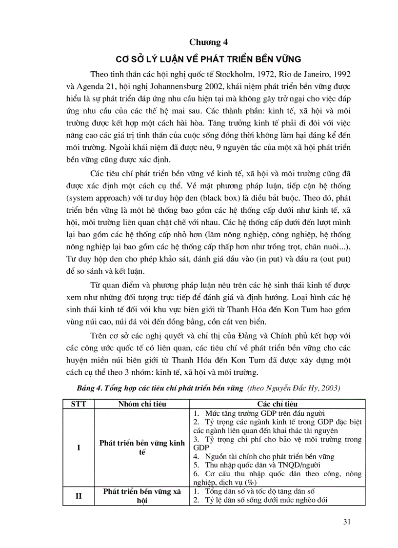 image for page Đánh giá tổng hợp tài nguyên điều kiện tự nhiên môi trường kinh tế xã hội nhằm định hướng phát triển bền vững khu vực biên giới phía tây từ Thanh Hóa đến Kontum