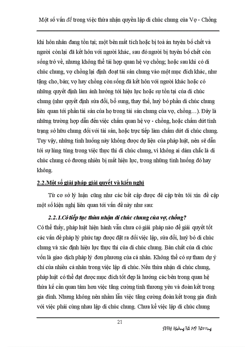 image for page Một số vân đề trong việc thừa nhận quyền lập di chúc chung của vợ chồng